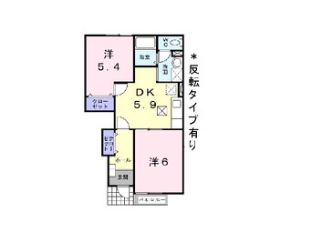 間取図 ビッグ　フォレスト　Ａ