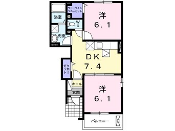 間取図 ティーアイランド２番館