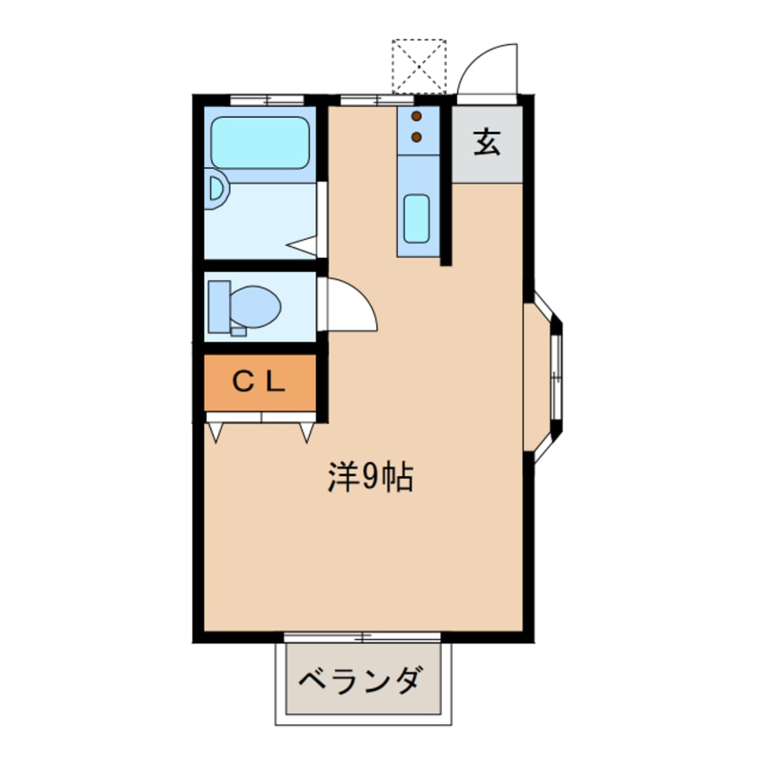 間取図 ハイツダイナ