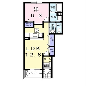 間取図 メゾン・アムール　Ｄ