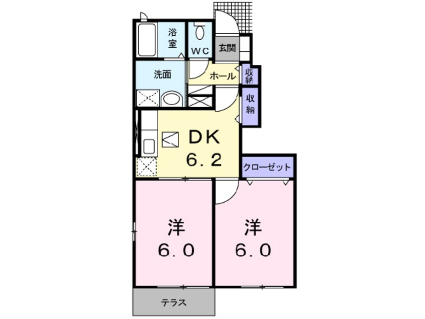 間取図 パーミィ・アイレット