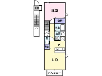 間取図 ガーデン厚狭