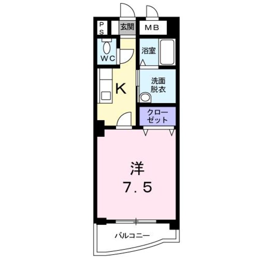 間取図 ドゥ－　フェリーチェ