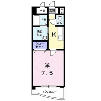 間取図 ドゥ－　フェリーチェ