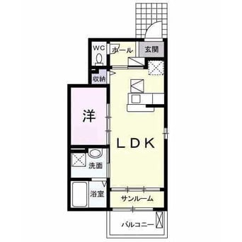 間取図 ビラ・ダ　カーポ