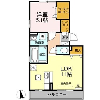 間取図 サルド　セジュール