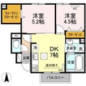 ボナールⅡの間取図