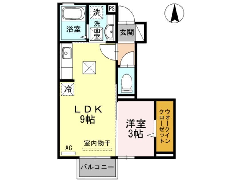 間取図 クレール シャトレー
