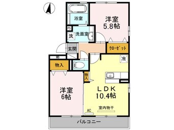 間取図 プラージュ