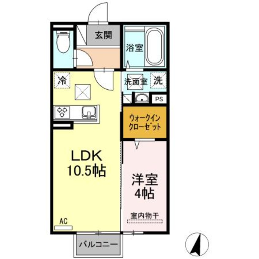 間取図 ボニータ理科大