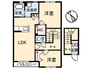 間取り図 シャーメゾンＥＬＡＮ　A棟　B棟