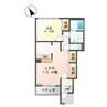 クレストールⅡ 1LDKの間取り