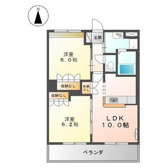 間取図 ルミナスハイム櫻