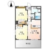 ルミナスハイム櫻 2LDKの間取り