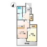クレストール 1LDKの間取り