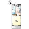 メゾン　ラメール 1Kの間取り