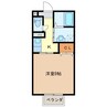 エクセレント小野田Ａ 1Kの間取り