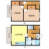 ビーチサイド進光 2LDKの間取り
