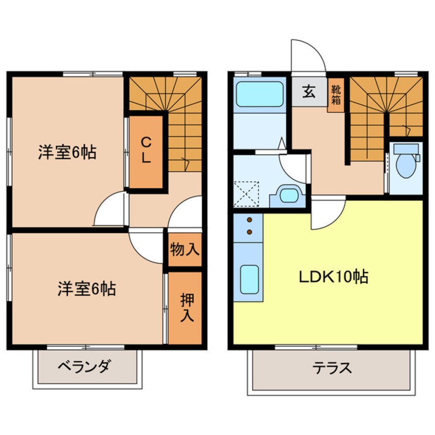 間取図 ビーチサイド進光