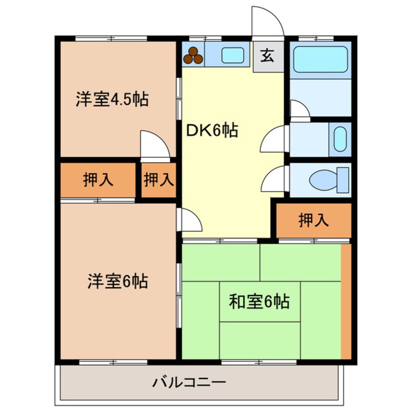 間取図 スイートハウス