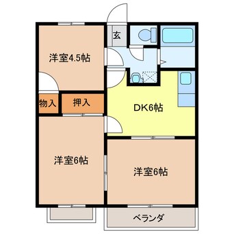 間取図 ビバリーヒルズ