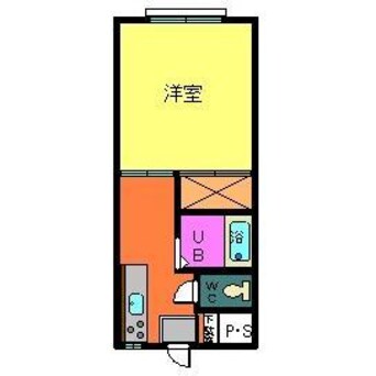 間取図 ハイツ伊藤2号館