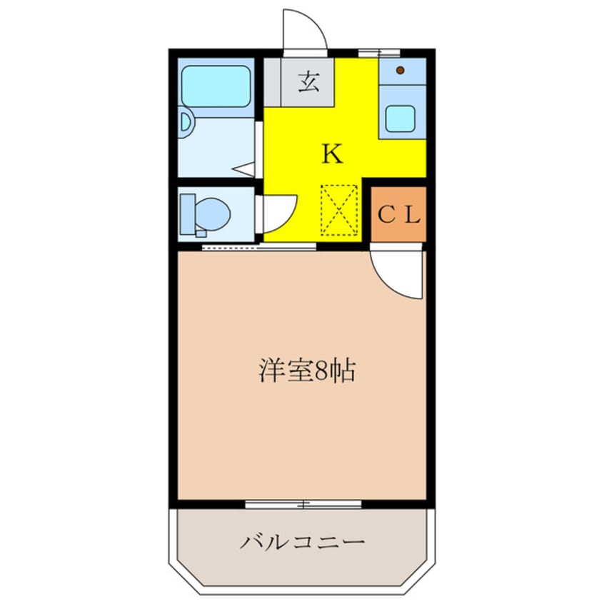 間取図 プレミールハイツ