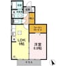 セジュールヴァンセンヌ 1LDKの間取り