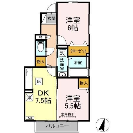 間取り図 ラ・フェリシタ