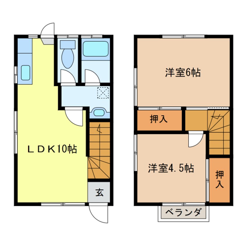 間取図 イマミハイツ