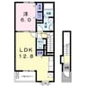 セントポーリア　Ⅰ 1LDKの間取り