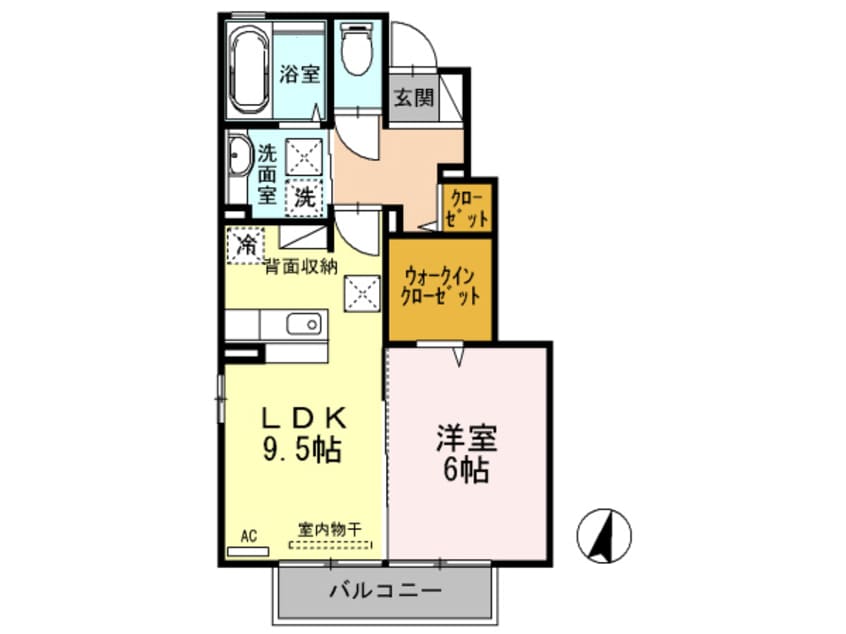 間取図 シャルマン　リヴェールＣ棟
