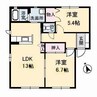 MyﾒｿﾞﾝみらいえＢ 2LDKの間取り