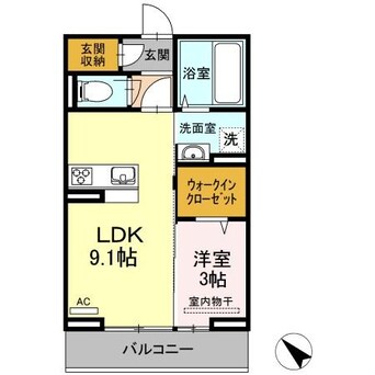 間取図 プレサーブ日の出Ⅱ