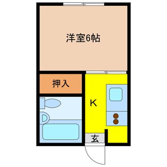 間取図 コーエイハイツ