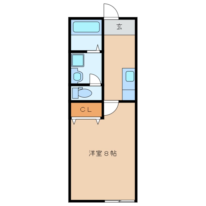 間取図 ベイスタ東須恵