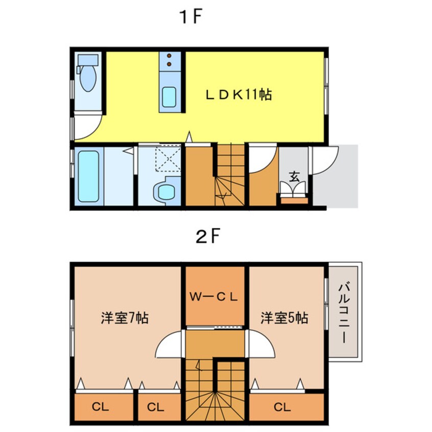 間取図 リヴィエール・サト