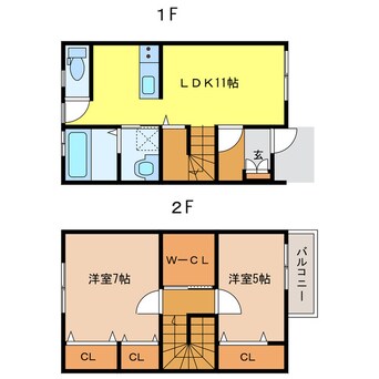 間取図 リヴィエール・サト