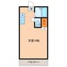 セリエ宇部 1Rの間取り
