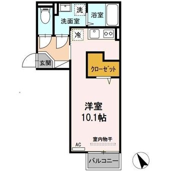 間取図 ブランネージュ理科大前