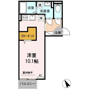 間取図 ブランネージュ理科大前