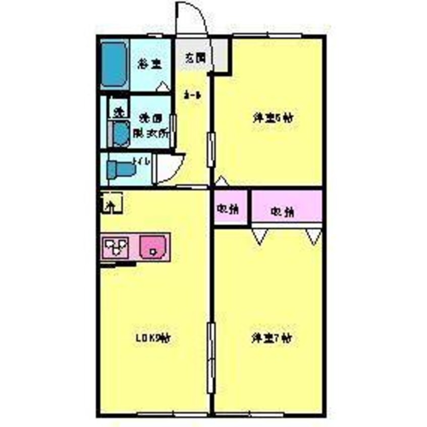 間取図 レトアフィオーレ