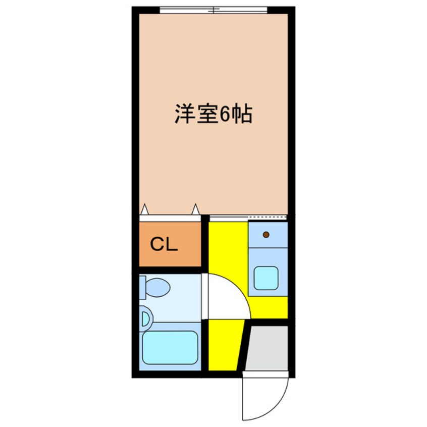 間取図 グリーンハイツ縄田