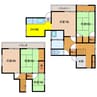 松屋本町貸家 5DKの間取り