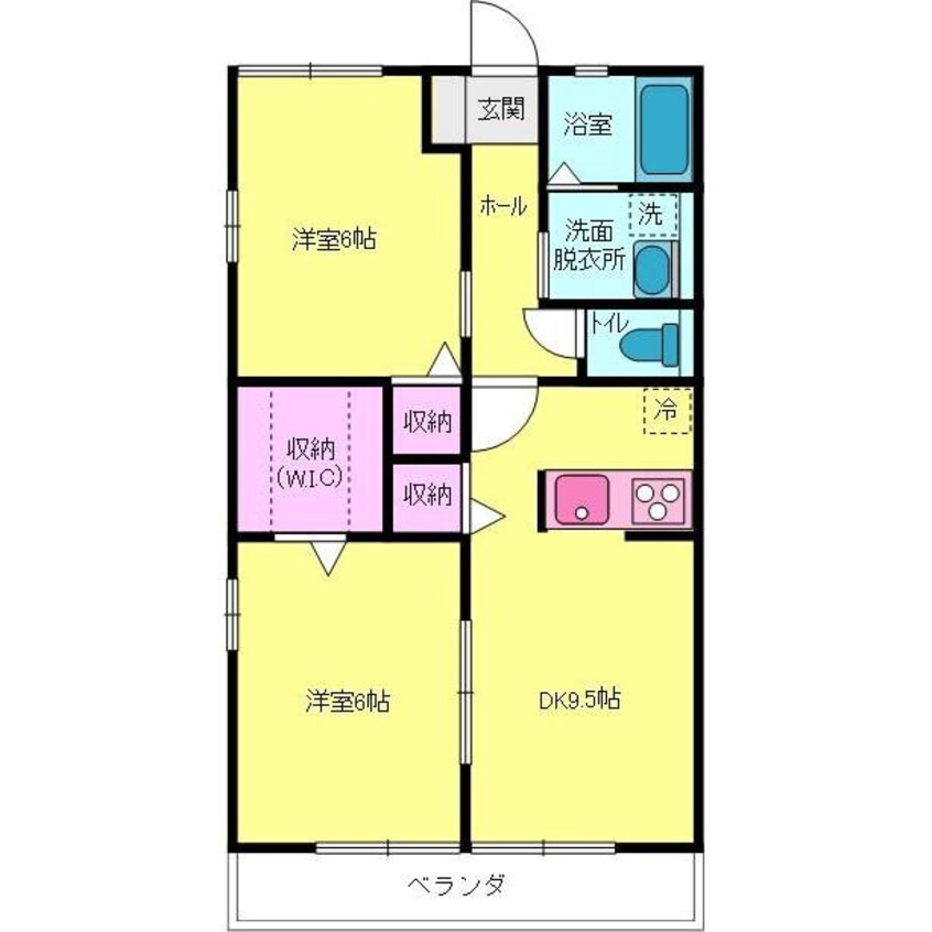 間取図 ハイムトッキ