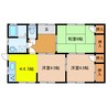エリーズハウス 3Kの間取り