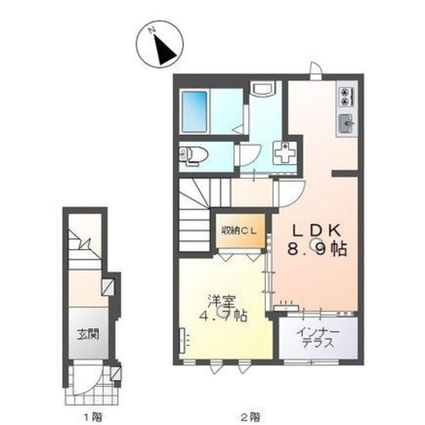 間取図 ARCOBALENO