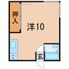 Park1-7 1Rの間取り