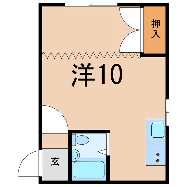 間取り図 平和ハイツ