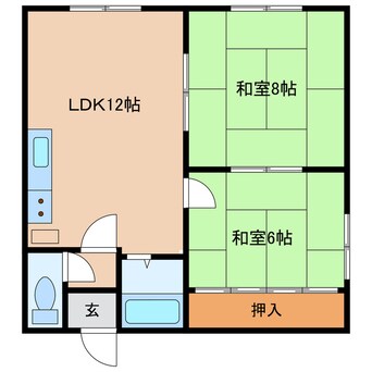 間取図 平和ハイツ